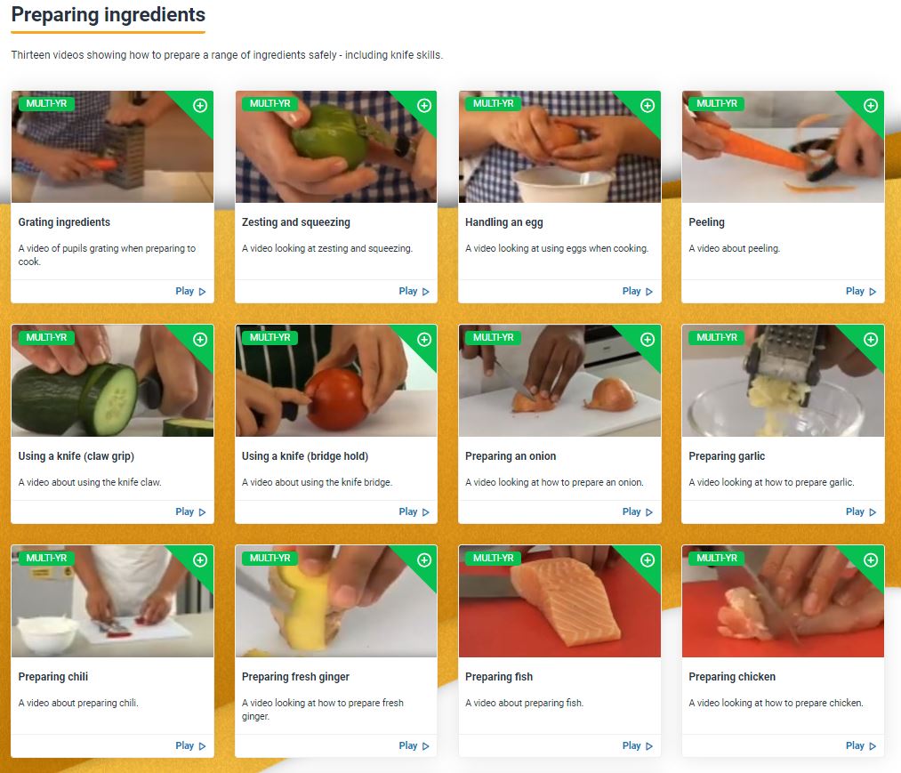 If you’re teaching pupils how to cook, check out our cooking videos! Each video looks at a different aspect of cooking including; preparing ingredients, using flour and making a sauce. foodafactoflife.org.uk/11-14-years/co…