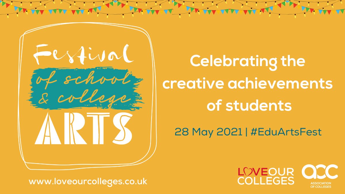 AoC_info's tweet photo. Today marks #EduArtsFest - we've seen lots of fantastic work already. What does your college have planned? Remember to tweet artistic achievements throughout the day using #EduArtsFest. We'll share as much as possible!

Find out more here: https://t.co/Fj7lhB5EUf #LoveOurColleges https://t.co/SnoUypCQub
