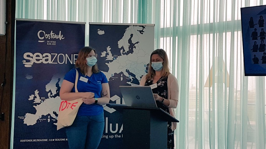 CompendiumVliz's tweet photo. Winner of the #SeaZone competition of the @bluact project in #Ostend: ⭐Ithaka⭐ presents the #Seaprint collection! https://t.co/FTymONycoW