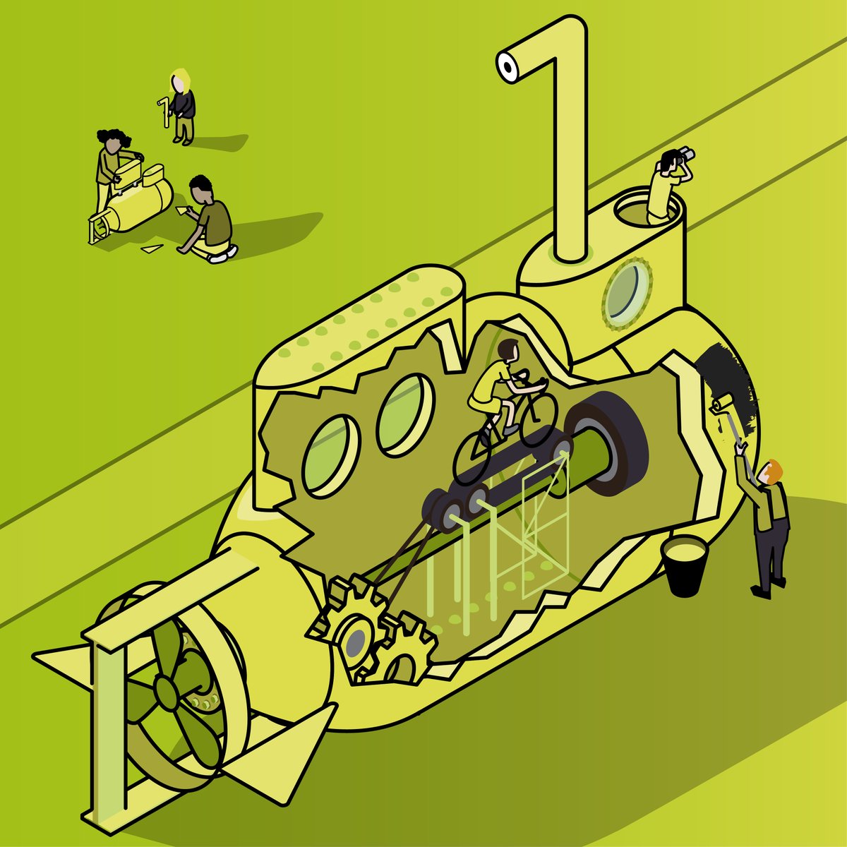 Was über allem Steht ist die Neugier. Die vielen möglichen #Blickwinkel auf unsere Welt, Fragestellungen und Lösungsansätze begeistern uns immer wieder aufs Neue. Und das tolle an unserem Job: wir punkten regelmäßig mit Unwissen und nehmen ganz neue #Perspektiven ein. #wimmelbild