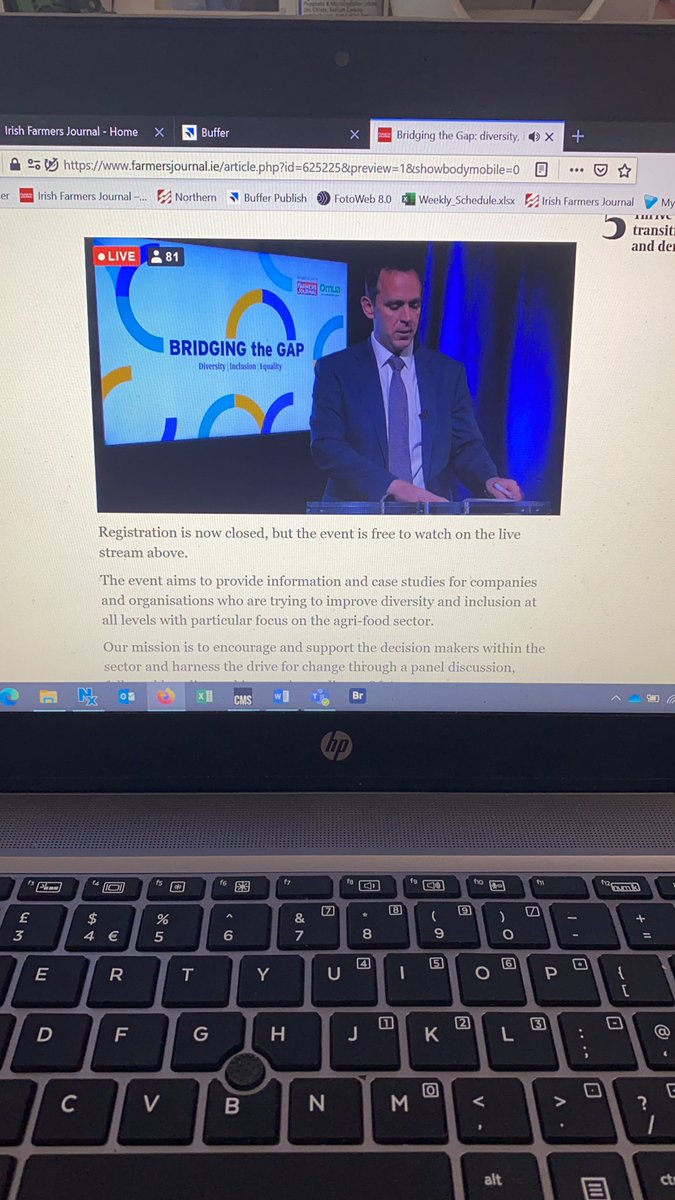 Tune into our ‘BRIDGING the GAP’ event which is LIVE 👉🏻 farmersjournal.ie/bridging-the-g…