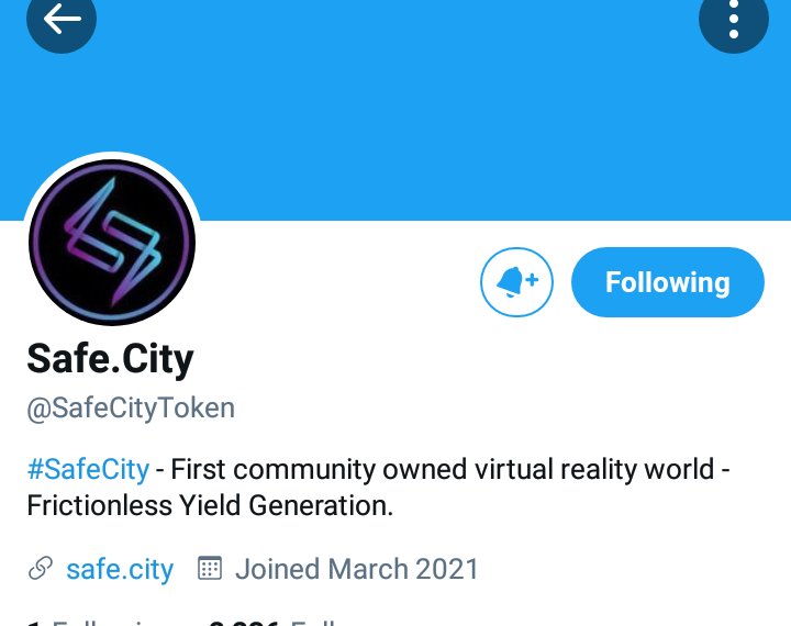 AllBarclays's tweet photo. @SafeBTCOfficial @SafeCityToken Task one completed https://t.co/CUwjFmS9QQ