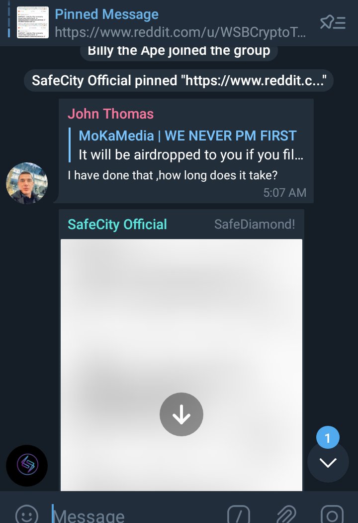 AllBarclays's tweet photo. @SafeBTCOfficial @SafeCityToken Task two completed https://t.co/L57oNCWy4F