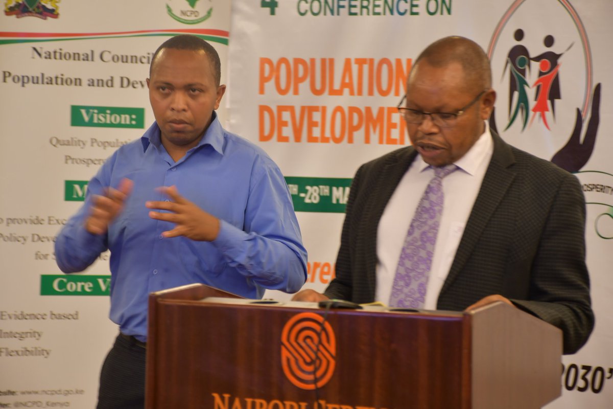 NCPD_Kenya's tweet photo. PS @Planning_Ke
Mr. Torome Saitoti making his remarks during the closure of the 4th 
#PopulationConferenceKenya

@OlajideDemola @DrAbeySheikh @icrhk_official https://t.co/YqZhy983HL
