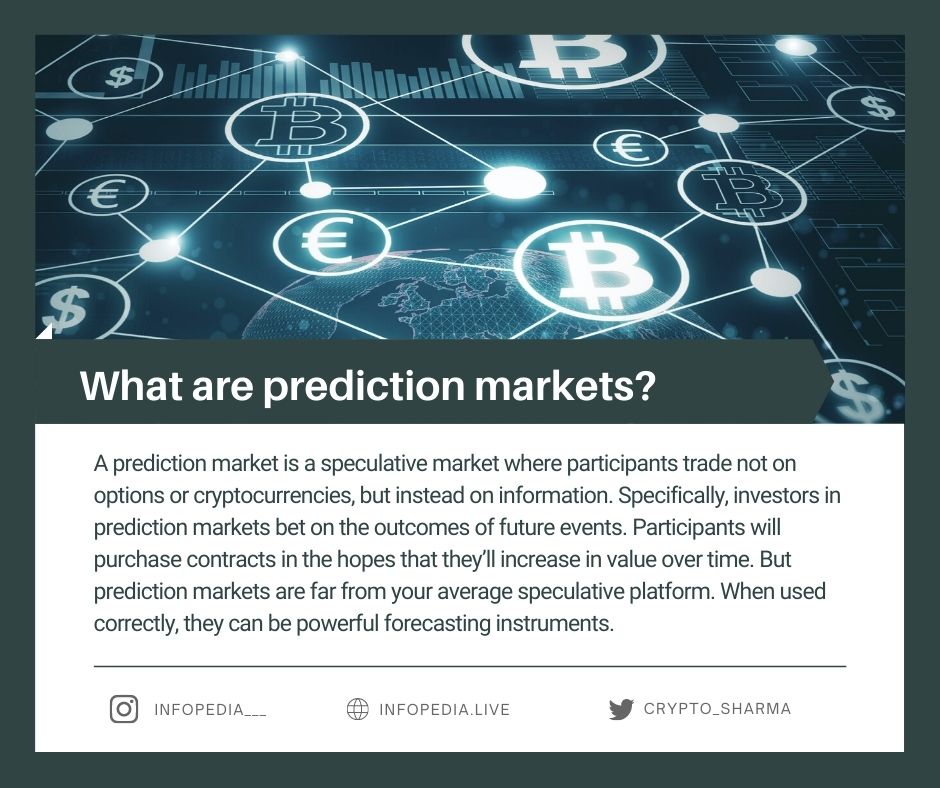 crypto_sharma's tweet photo. What are prediction markets?

#wazirxwarriors #IndiaWantsCrypto #trx
#nftcollector #ElonMusk #cryptocurrency #nftart #Cryptoart #NFTCommunity #NFTartist #Bitcoin #ADA #matic #crypto #CryptoNews #cryptoartist #Cardano #dogearmy #cryptotrading #cryptocrash #cryptotwitter #MATIC https://t.co/CzPSOrjRCs