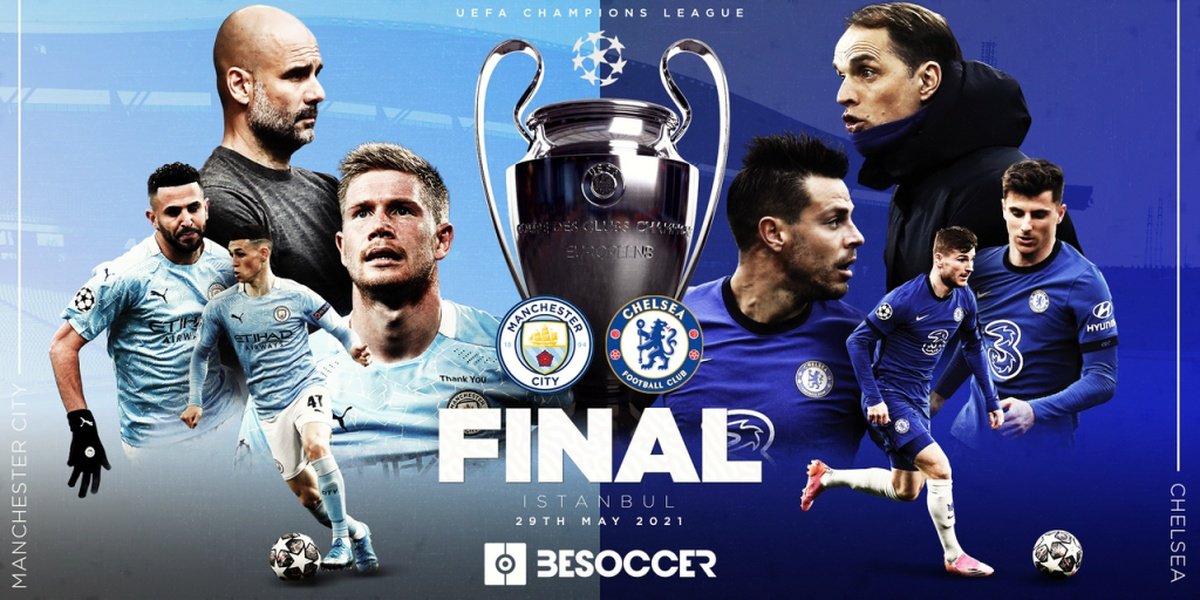 SocParliament's tweet photo. Here We Go; Hello!!🗣️

Predict and Win correctly the #UCLFinal scores between Manchester City vs Chelsea. The first 15 correct predictions would be winners👍

Prediction ends by 6:45pm tomorrow.

N/B: to be able to claim the prize, you must follow @SocParliament.

#UCL #UCLFinal https://t.co/ogIxo51yn9