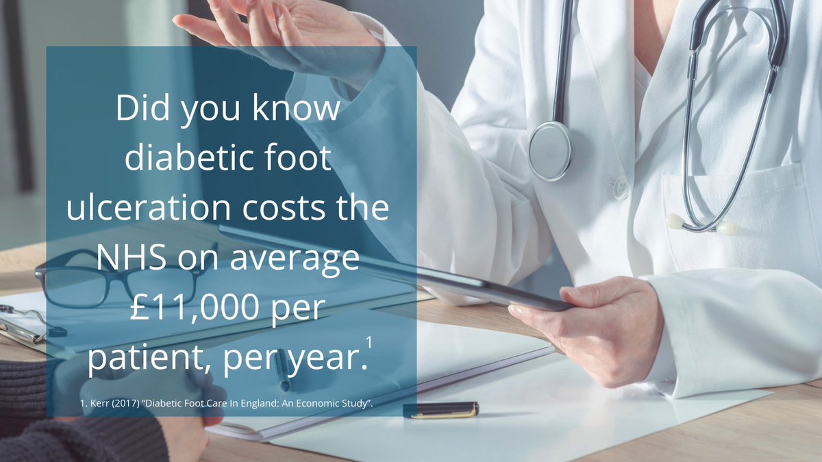 FlexitolUK's tweet photo. Diabetic foot ulceration costs are becoming a significant burden within the NHS, taking up valuable time and resources. 

Click here to find out how much diabetic foot ulceration is costing your practice and CCG today: https://t.co/RXxkHjhyAl https://t.co/JFNCMv5GoK