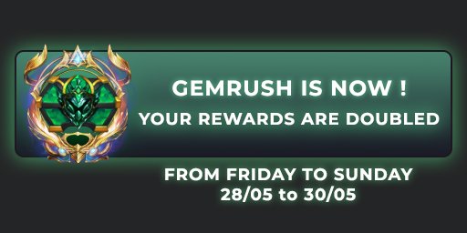 Today’s the day ! 🎉

Do some duels this weekend to be able to register to our big EUW tournament 🏆 on Sunday at 5pm CEST ! 🕔

Here’s the link : 
bit.ly/3wFmfPI