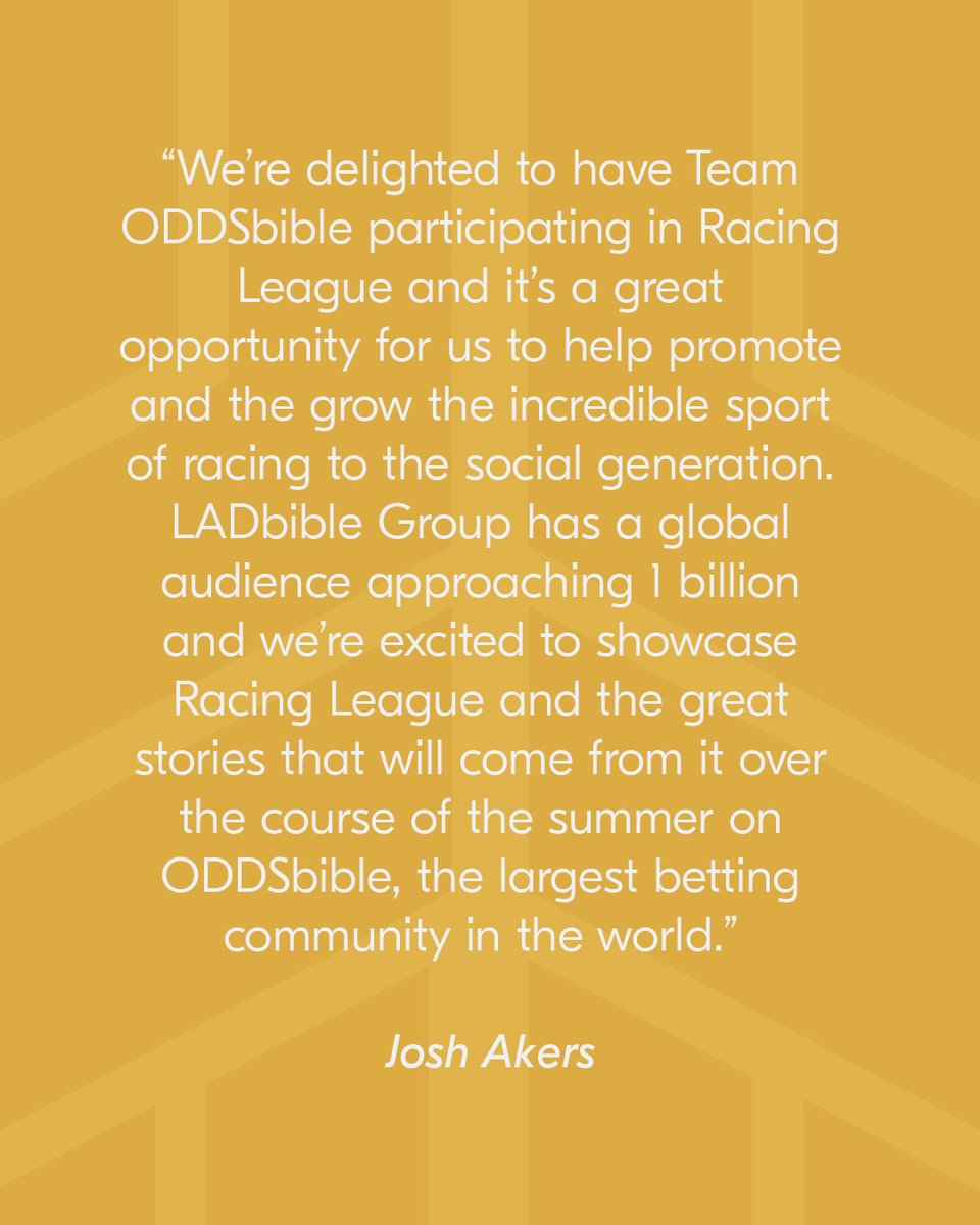 RacingLeagueUK's tweet photo. Introducing Team @ODDSbible 🏇

Trainers - @MMeadeRacing, @brianmeehanltd, @RogerCharlton &amp; @AlanKingRacing 

Jockeys - Martin Dwyer, @Jason7Watson1 &amp; @ThoreHammer  

Racing Manager - @S_Sangster 

Full details 👇
https://t.co/r1MW22qqF5 https://t.co/lo53Uc8q65