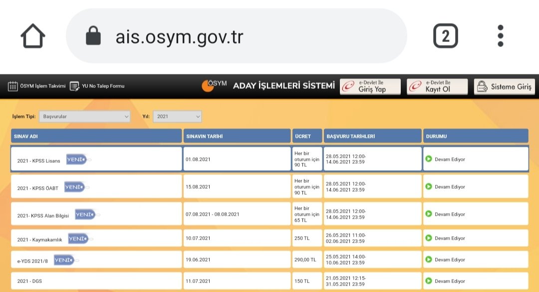 YargiTVHaber's tweet photo. ÖSYM tarafından #kpss lisans kılavuzu yayınlanmış ve bahsedildiği gibi #kpssücreti'nin #300tl değil, #90tl olduğu görülmüştür.
#300TLYalanı
Zaman Damgası
28.05.2021-12:29 https://t.co/wkynheLfs6