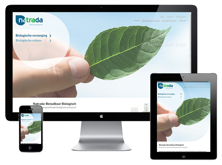 Bekijk de nieuwe website van Natrada, groothandel in biologische producten op natrada.nl

Ramon: “Een erg prettige samenwerking! Tim gaat net zo lang door tot alles tot in detail klopt.”

Bekijk meer projecten en reacties op nextdoormedia.nl/portfolio

#cmsmadesimple