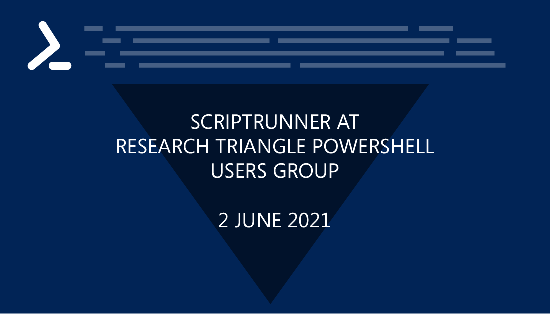 Script_Runner's tweet photo. Wouldnโt it be great if you could take your code and delegate the script execution? At @rtpsug' PowerShell Users Group meetup, @HeikoBrenn will present this and other simplifications for #ActiveDirectory, #Exchange, #Azure and more.
Register ๐ https://t.co/hXFsGuadP8 https://t.co/w7KoyuhzJC