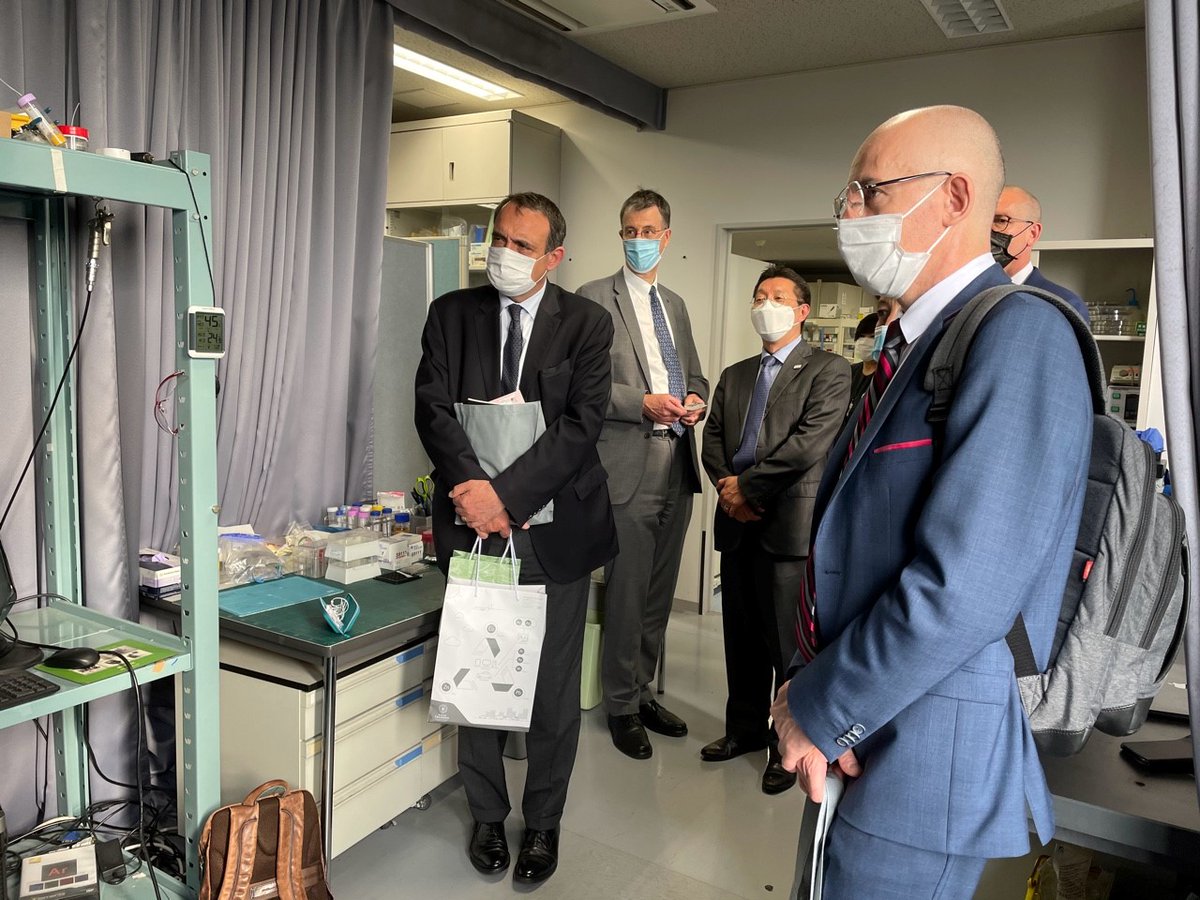 CNRS in North-East Asia (@cnrsinjapan) on Twitter photo THANK YOU Ambassador Philippe SETTON <a href="/ambafrancejp/">La France au Japon🇫🇷🇪🇺</a> and delegation <a href="/SST_Japon/">在日🇫🇷大使館 科学技術部</a> for visiting the LIMMS <a href="/LimmsTokyo/">LIMMS Tokyo</a> Int'l Research Lab @INSIS_CNRS and #IIS <a href="/UTokyo_News_en/">UTokyo | 東京大学</a>, incl a meeting with #ISS Director General and free discussions with the <a href="/LimmsTokyo/">LIMMS Tokyo</a> professors and researchers THANK YOU Ambassador Philippe SETTON <a href="/ambafrancejp/">La France au Japon🇫🇷🇪🇺</a> and delegation <a href="/SST_Japon/">在日🇫🇷大使館 科学技術部</a> for visiting the LIMMS <a href="/LimmsTokyo/">LIMMS Tokyo</a> Int'l Research Lab @INSIS_CNRS and #IIS <a href="/UTokyo_News_en/">UTokyo | 東京大学</a>, incl a meeting with #ISS Director General and free discussions with the <a href="/LimmsTokyo/">LIMMS Tokyo</a> professors and researchers