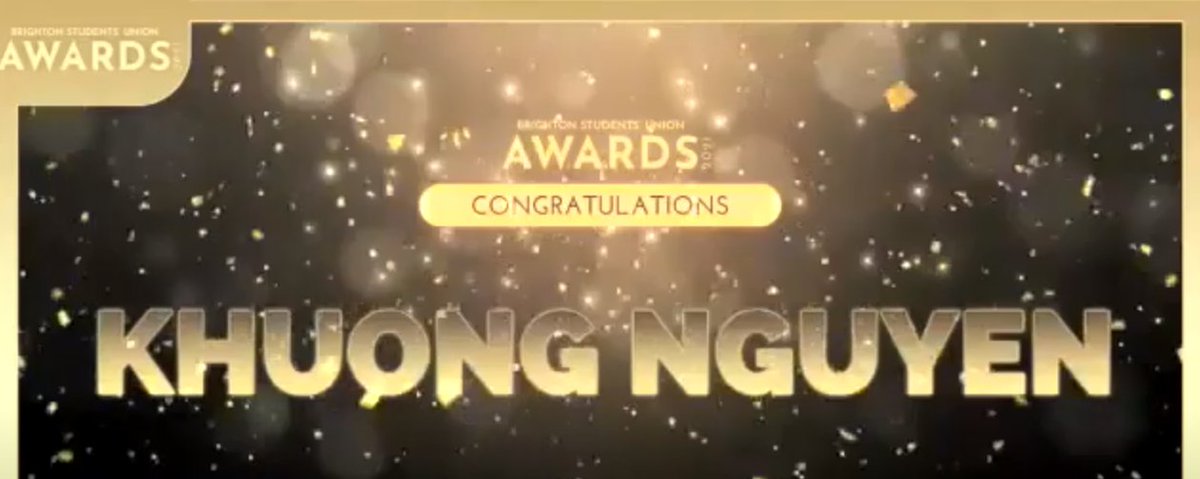 Congratulations to <a href="/ceminfo/">CEMInfo</a> lecturer Khuong Nguyen for your Innovated Teaching award at the recent Brighton Students Union Awards. Described as 'Inspiring' 'Motivational' 'Magical' 👏👏 catch up on the awards here (esp 24:28) bit.ly/3wJpUvR