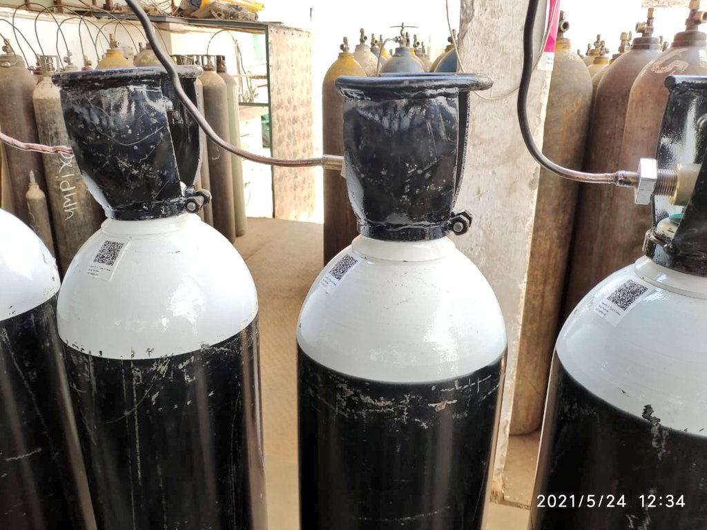 Pilot project for tracking of oxygen cylinders in NCT of Delhi through QR code is ongoing in Vinayaka Mayapuri, Delhi Cantt.
It will help to keep track of oxygen cylinders in entirety of Delhi.
#COVID19India

<a href="/LtGovDelhi/">LG Delhi</a> <a href="/CMODelhi/">CMO Delhi</a> <a href="/MoHFW_INDIA/">Ministry of Health</a>