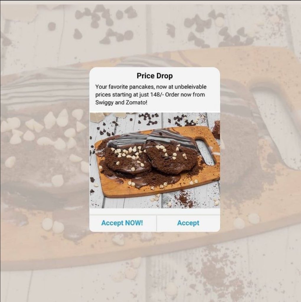 Your favourite Pancakes are now available at unbelievable prices! 
Order now from Swiggy and Zomato and taste the best, today! 

#unclepeterspancakes #FoodieTwitter #pancakes #bangalorecafes #swiggy #zomato #crepes #bangalorefoodies #bangalorefood #bengaluru #TrendingNow