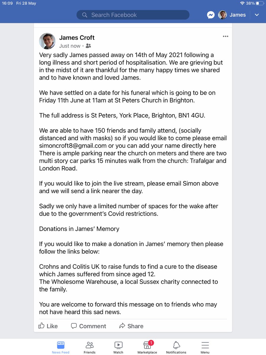 James Croft tweet media