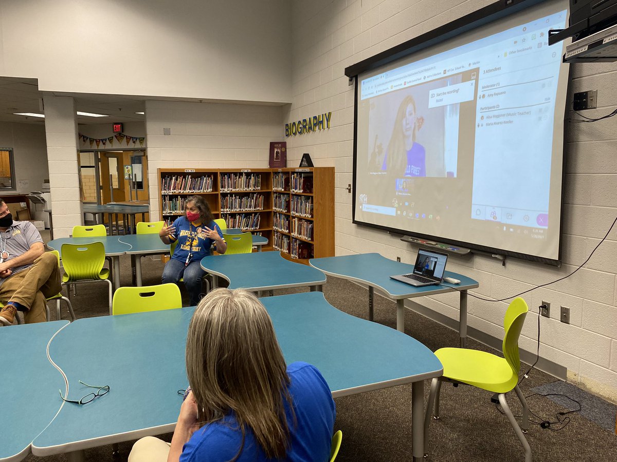 Wakefield Forest ES Library tweet media