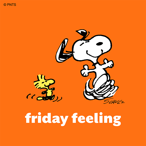 Snoopy's tweet photo. That end of the week feeling. https://t.co/6rkTcaL3cN