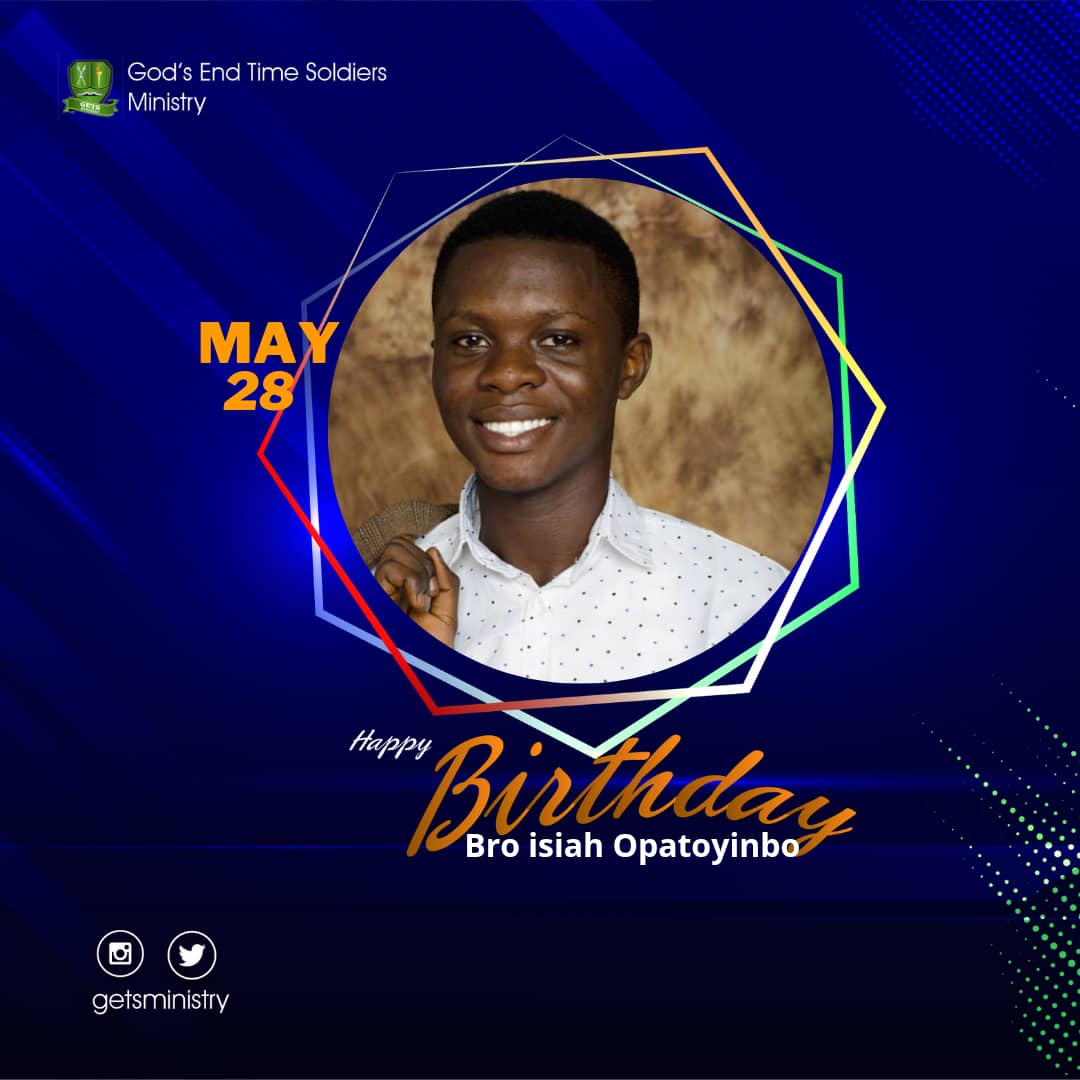 GetsMinistry's tweet photo. We join heaven to celebrate our brother today! May God bless the works of your hands and increase you bountifully! https://t.co/6Gm3f6T580