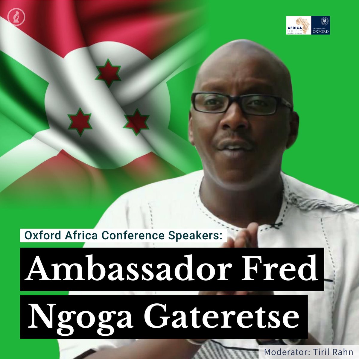 Very honoured to be moderating the session on 'Conflict Resolution' with <a href="/OxAfricaCon/">OxAfrica Conference</a> 👏 Tune in for a talk on peacekeeping and conflict resolution at the AU.

Taking place this weekend with amazing speakers on a range of topics. Check it out here:
oxfordafricaconference.com