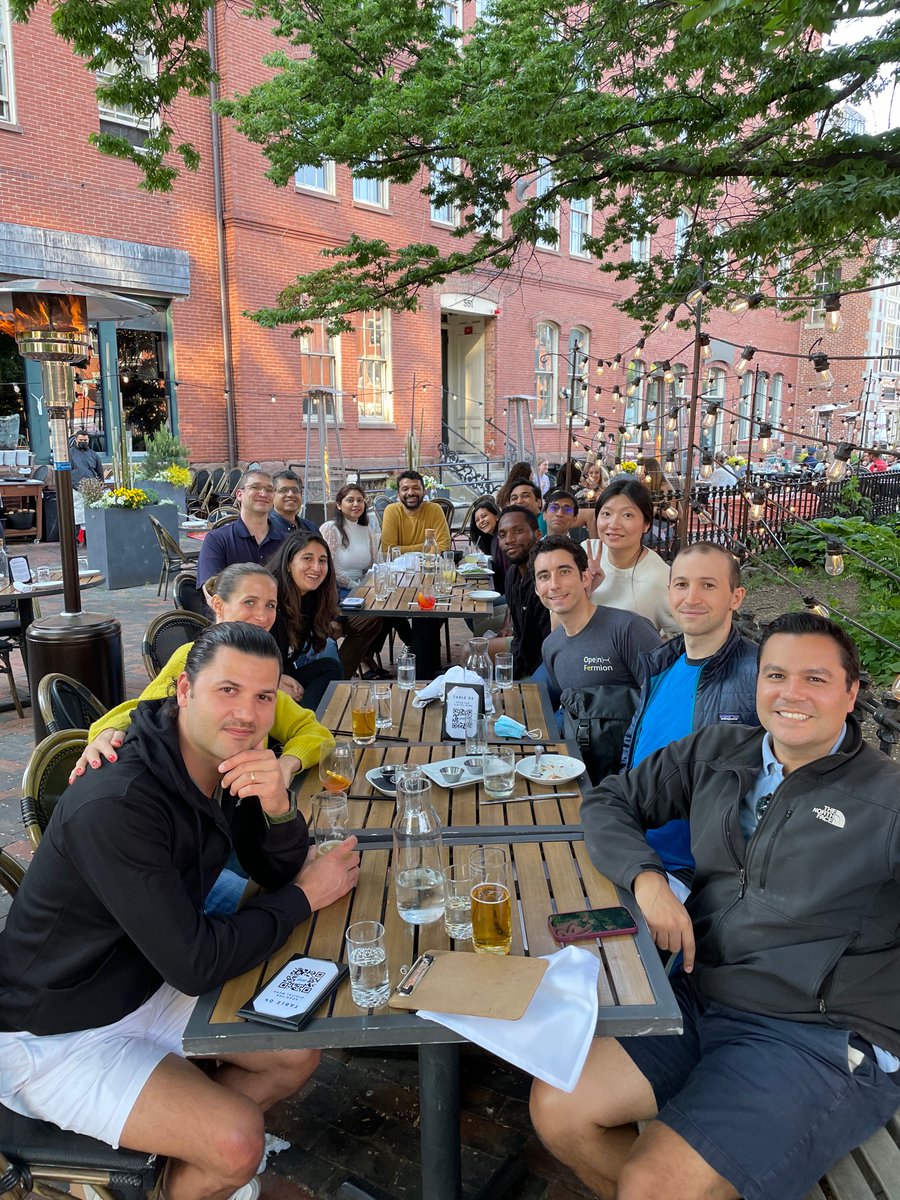 Overjet team all vaccinated and celebrating a major milestone. One of our largest client going live in to production with zero delays! 

Kudos to our exceptional team :) <a href="/RyanDelKennedy/">Ryan Kennedy</a> <a href="/OverjetDental/">OVERJET</a>