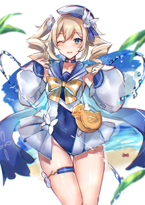 バーバラちゃんの夏服スキン実装ありがとうございます…!
#原神 #GenshinImpact 