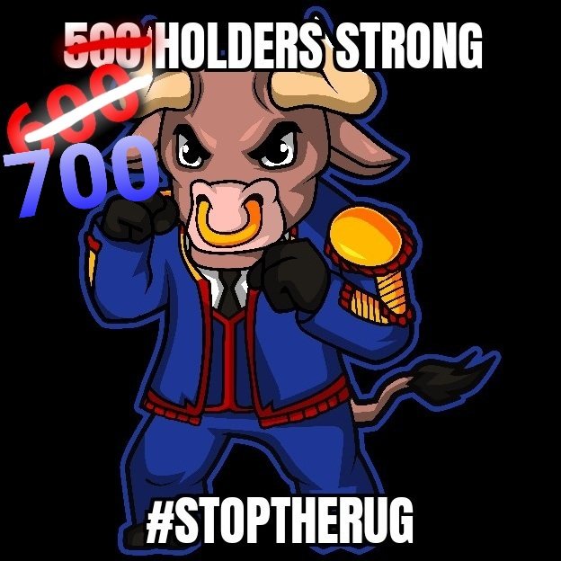 MatadorToken's tweet photo. WOW!!  700 HOLDERS!! 200 PLUS IN LESS THEN 9 HOURS!  OUR COMMUNITY IS BULL DIESEL!
#MTDR #MATADORTOKEN $MTDR #bscgem #bsc #BNB #Ethereum #SAFEMOON #dogecoin #doge #hoge #Memes @davidgokhshtein @cz_binance @davidgokhshtein @stoolpresidente https://t.co/74k3SuSdPG
