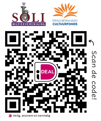 T/m 5 juni vind de Anjercollecte van het Cultuurfonds voor lokale cultuur plaats. Steun jij muziekvereniging Soli ook zodat er nieuwe muziekinstrumenten aangeschaft kunnen worden? Klik cultuurfonds.gift/c/mobiele-coll… voor meer informatie en geef eenmalig. Dank je wel!
