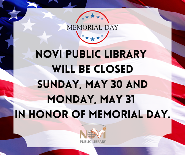 Novi Public Library tweet media