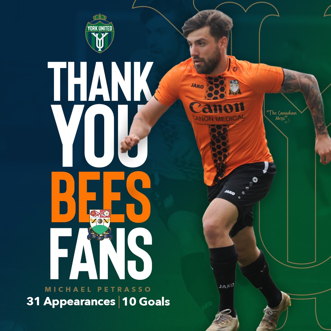 inter__toronto's tweet photo. We're hugely grateful to @BarnetFC for taking such impeccable care of 'The Canadian Messi' since he arrived at The Hive. To the 🐝 fans, thank you for all the support and kind words.    

Congrats on a sensational impact @petrasso20. Now, let's get you back to The Nine Stripes! https://t.co/ZxUTJzxUaZ
