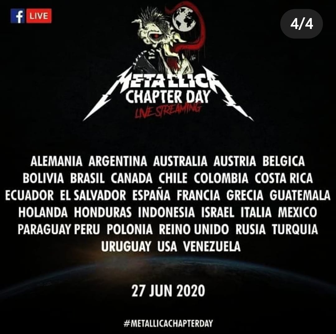 argentinaamber's tweet image. #BuenViernes mí gente! Se viene el #ChapterDay II éste próximo 27 de Junio 🤘🏻😎 no se lo pierdan!! Compartimos las bandas que estarán presentes y próximamente les pasaremos los horarios! 🔥