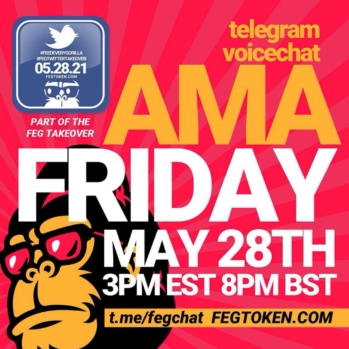 FEG (Feed Every Gorilla) tweet media