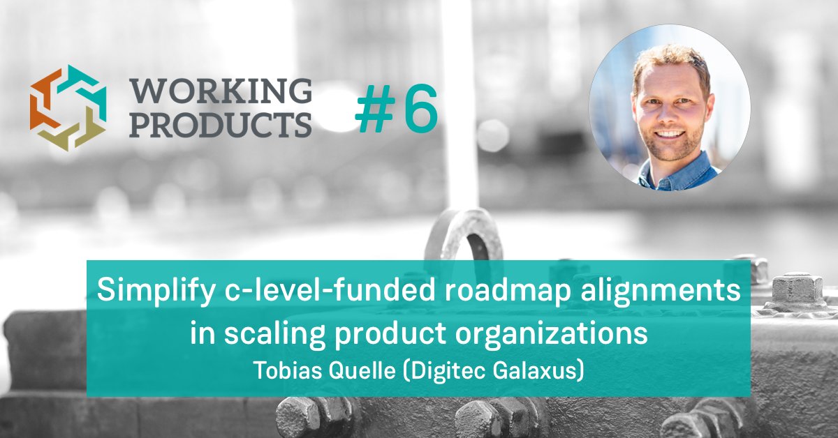 eparoUX's tweet photo. Vortrag von @tobiasquelle im Programm der Working Products 2021 (#wpkonf): Simplify c-level-funded roadmap alignments in scaling product organizations
#agile, #agileculture, #scrumteam , #productculture @arbeitsfrische https://t.co/etX4ZbBb61 https://t.co/9BYaAhssCF