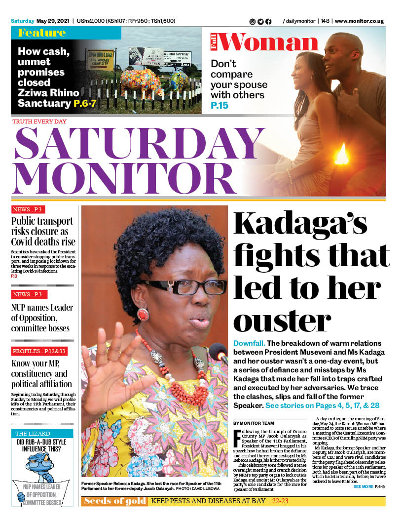 Daily Monitor on Twitter "Your weekend companion is out.. Do not miss