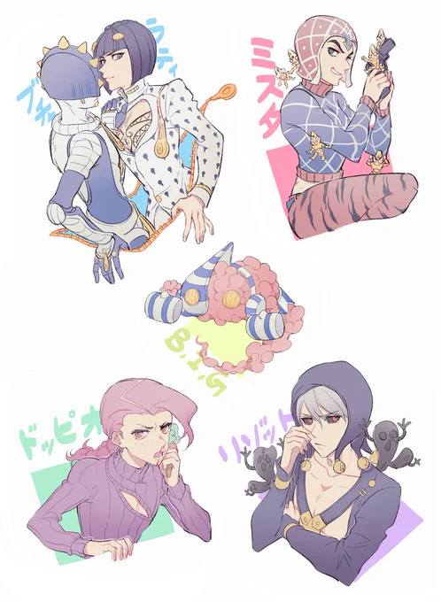 感謝點圖☺️ #フォロワーさんの推しを描きたい 
難得可以畫替身我狂畫??? 