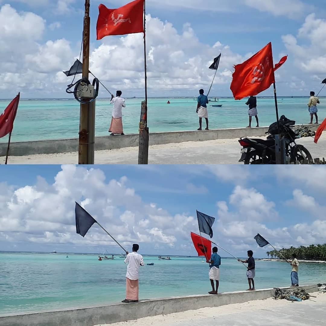nomadic_ex's tweet photo. Comrades of Lakshadweep! ✊💕

#SaveLakshadweep https://t.co/ucwmIMK14c