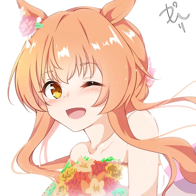 お試しアイコンその6
マヤノトップガン(花嫁)

「トレーナーちゃ～ん」

#ウマ娘 