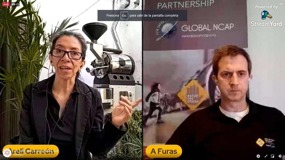 CoalicionMS's tweet photo. Los latinoamericanos no debemos pagar más por tener seguridad: Alejandro Furas 
@LatinNCAP
  #AutosCincoEstrellas #LeyMovilidadSegura #México 
#UnCaféporlaSeguridadVial
 
@Bicitekas @puntocentrico @RefleaccionaAC
  
#EnVivo 
https://t.co/AyS1aIsGOV https://t.co/X7m37uQLqj