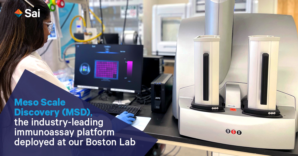 As part of our commitment towards more cures for existing or new ailments, we work on the Meso Scale Discovery (#MSD) platform, to generate high quality clinical data in biological samples. Know more bit.ly/3eoXZtr
#Sailifescience #CRDMO #CRO #discovery #biology