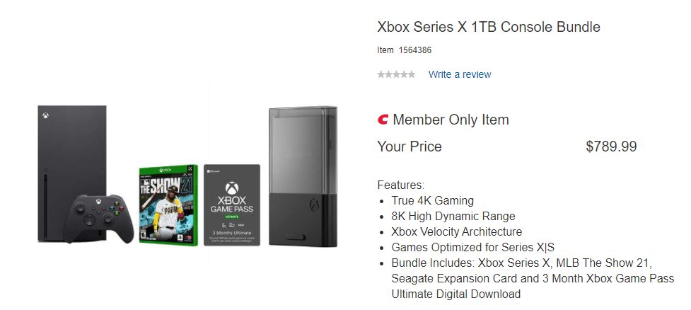 Xbox Series X price, bundles, and deals