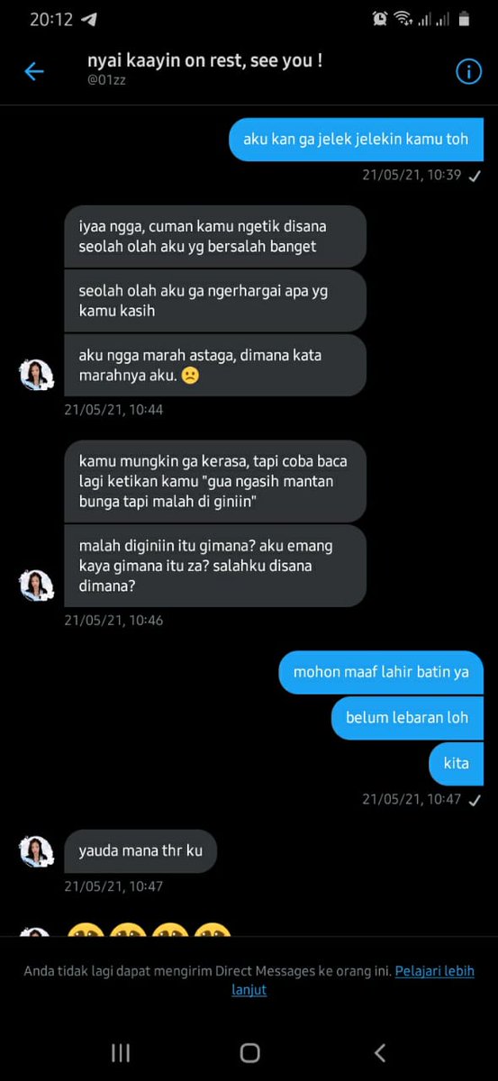 httzp's tweet photo. ini isi DM lu ke gua waktu itu di tanggal 21 hari jumat @01zz https://t.co/hUWIgHRZe8