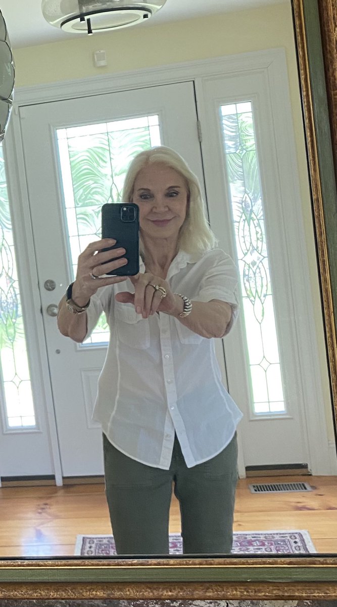 Happy me (with the usual inept selfie) I am going to pick up Lilly from the hospital! 🥰❤️
She had an acute liver infection &amp; is now well enough to come home.
Max &amp; Beau will be ecstatic. They have been so sad without her ❤️🐾