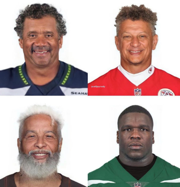TotalProSports's tweet photo. NFL players as old people: https://t.co/sMI8n4YlKK