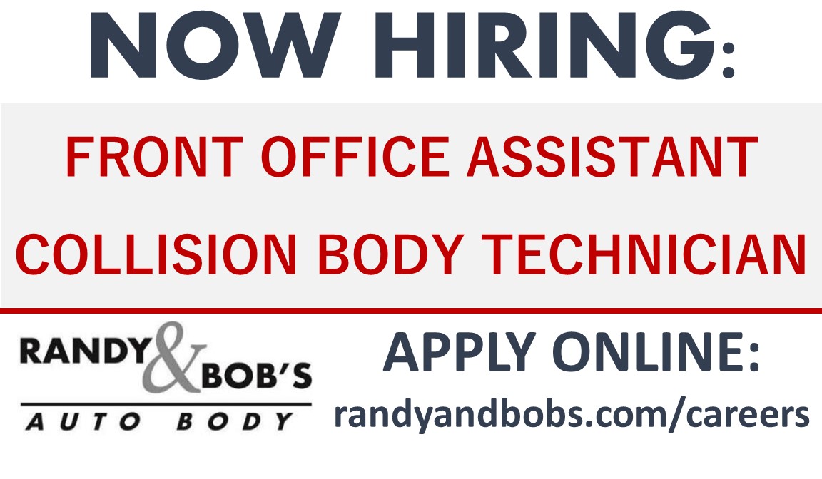 We are hiring for a Front Office Assistant and Collision Body Technicians!! Please retweet!!