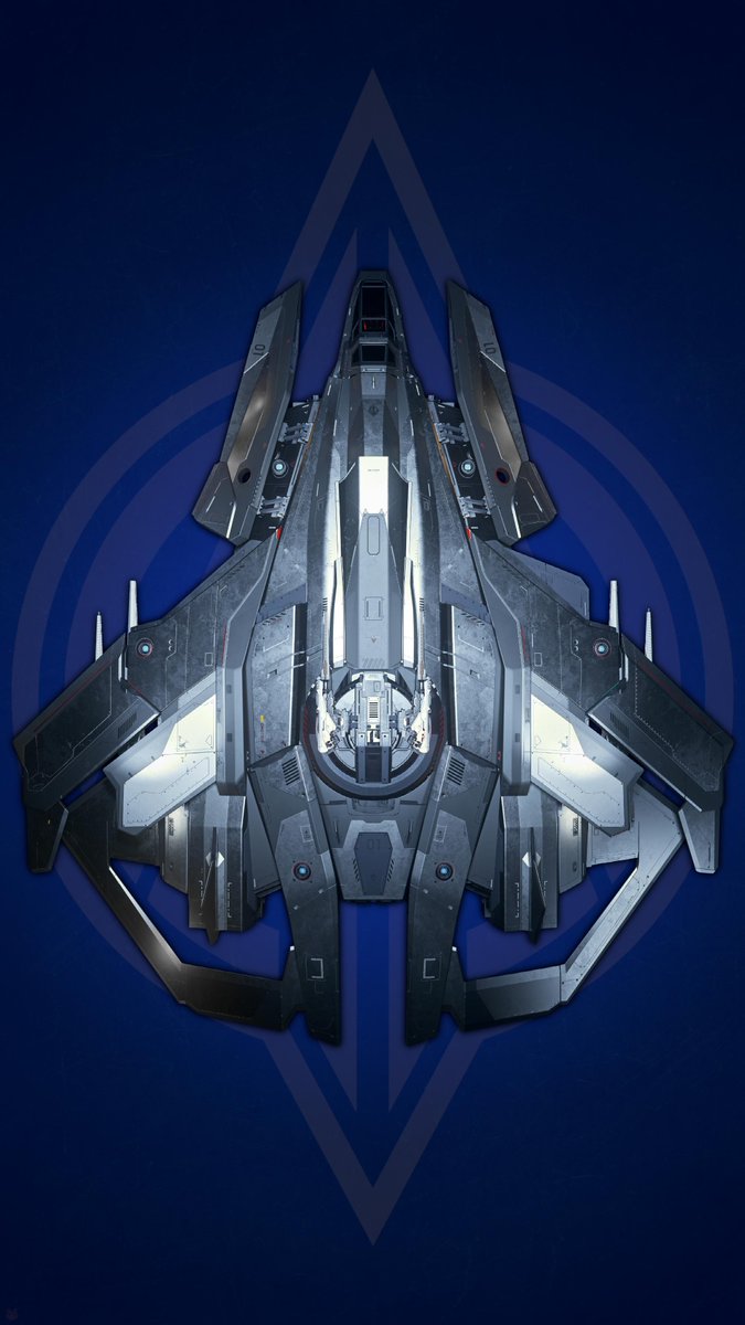Hoping you're enjoying this years Invictus event. Since Anvil ships are currently on display in New Babbage, here's a couple of  portrait pictures I created of the F8A and the F7A.mkII. #StarCitizen #Invictus2951 <a href="/RobertsSpaceInd/">Star Citizen</a> <a href="/TheBaseRadio/">The Base</a>