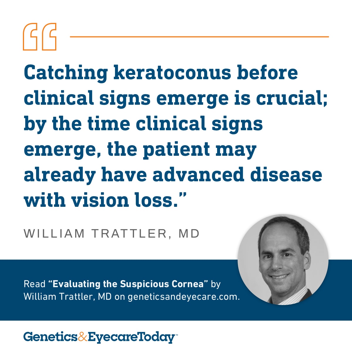 Data from the AvaGen Genetic Eye Test (Avellino) can provide critical information about patients to refractive surgeons prior to surgery. Find out how this information can influence surgical decision-making. #keratoconus #eyecare <a href="/wtrattler/">William Trattler, MD</a> ||  bit.ly/3yUe7N8