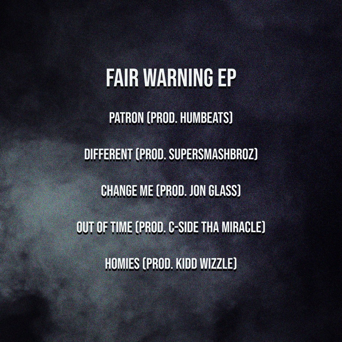 austinfairmusic's tweet photo. Fair Warning (EP) out NOW on all platforms 💽🌎

5 all-new tracks featuring production by @humbeats @_supersmashbroz @JonGlass_ @CSideThaMiracle &amp; @kiddwizzle 

All songs recorded at @therecordcoTRC, mixed by @LUASOUND 
Special thanks to @unitedmasters 🙏🏾

https://t.co/BLM5nfUdIK https://t.co/i0UOtFQ9kf