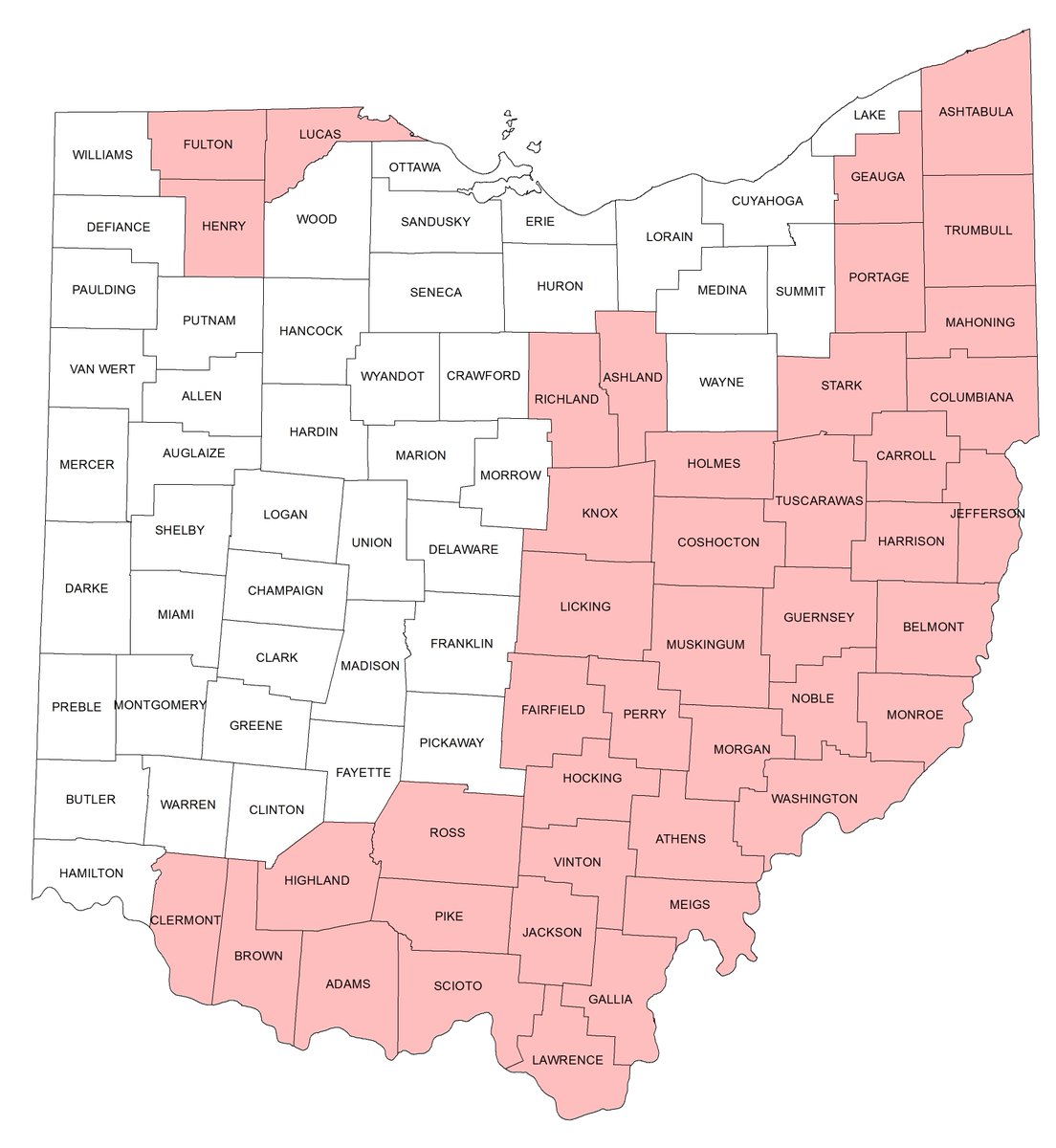 OhioFire's tweet photo. 🚨 GRANT OPPORTUNITY 🚨 

Is your fire department located in one of the shaded counties shown below? If so, you could be eligible for the @OhioDNR Community Wildfire Risk Reduction Grant!

Apps are due June 14. Apply here: https://t.co/ZUR8kEgi9V https://t.co/uHHF6dMVL4