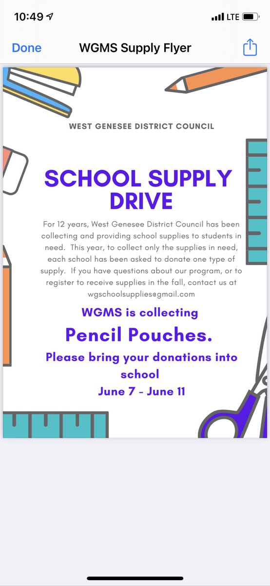 West Genesee MS PTA (@wgms_pta) on Twitter photo 